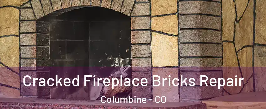 Cracked Fireplace Bricks Repair Columbine - CO