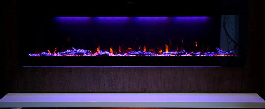 Dynamic Flame Color Fireplace Installation in Columbine, CO