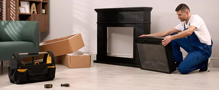 Old Rusted Metal Fireplace Repair And Replacement in Columbine, CO